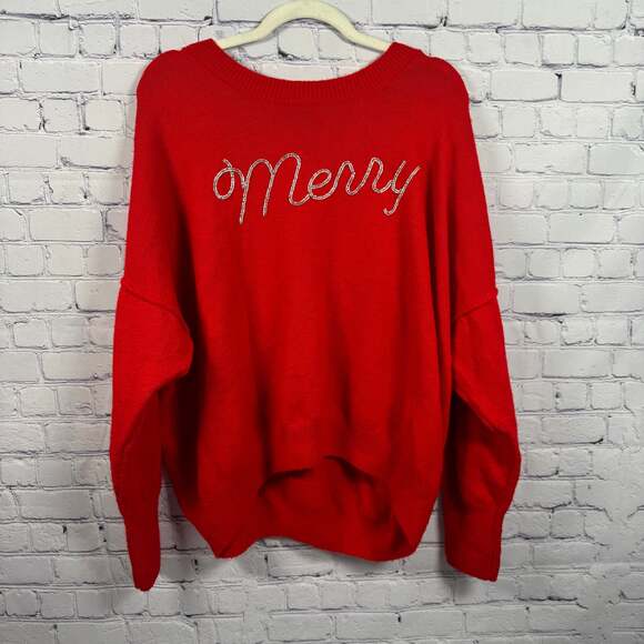 Vince Camuto Sweaters - Vince Camuto Women's Holiday “Merry”Sweater